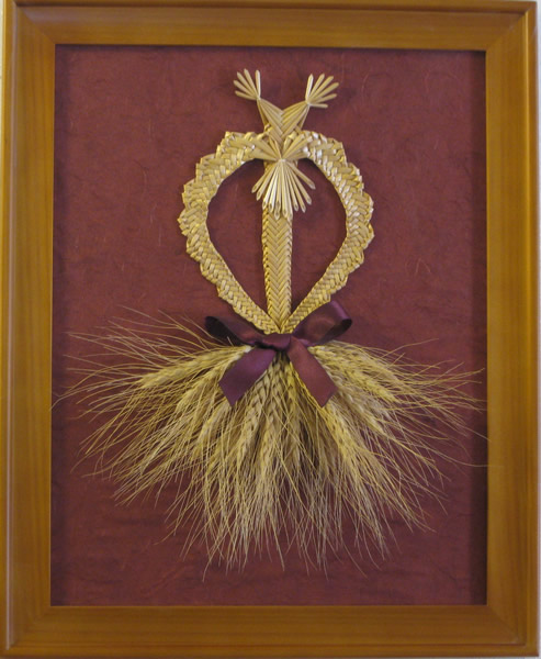 Heart on Mulberry Paper, 10 1/2 x 13 1/2 