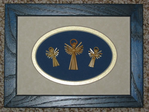 Three Angels, 4x6 frame